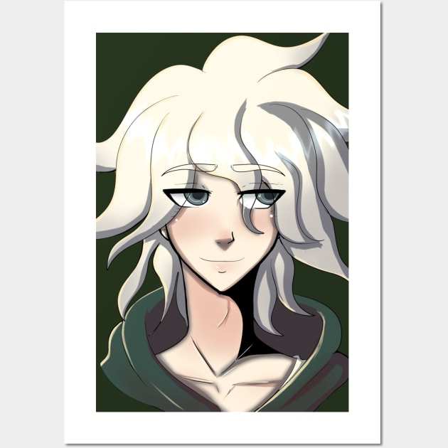 Nagito komaeda Wall Art by Naviyaatwar